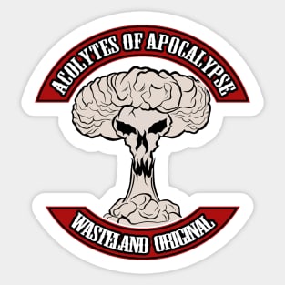 Acolytes of Apocalypse WASTELAND ORIGINAL! Sticker